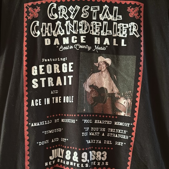 George Strait tee - Picture 2 of 4